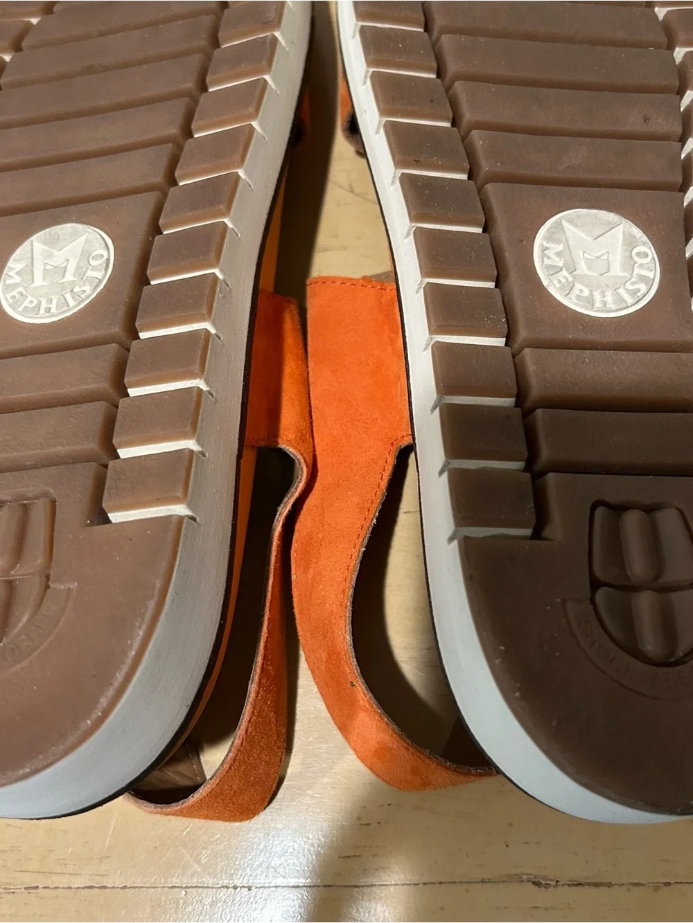 Mephisto suede burnt